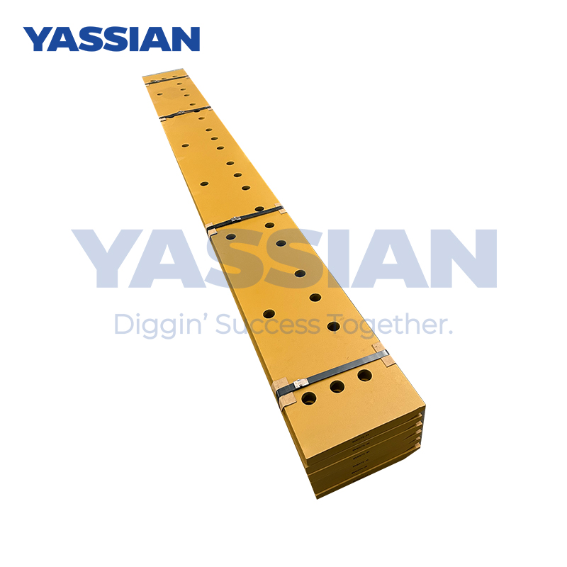 YASSIAN Loader Cutting Edge 9V6575 Single Bevel Blade Bolt on Wheel Loader Bucket Cutting Edge with ISO 9001 Certification