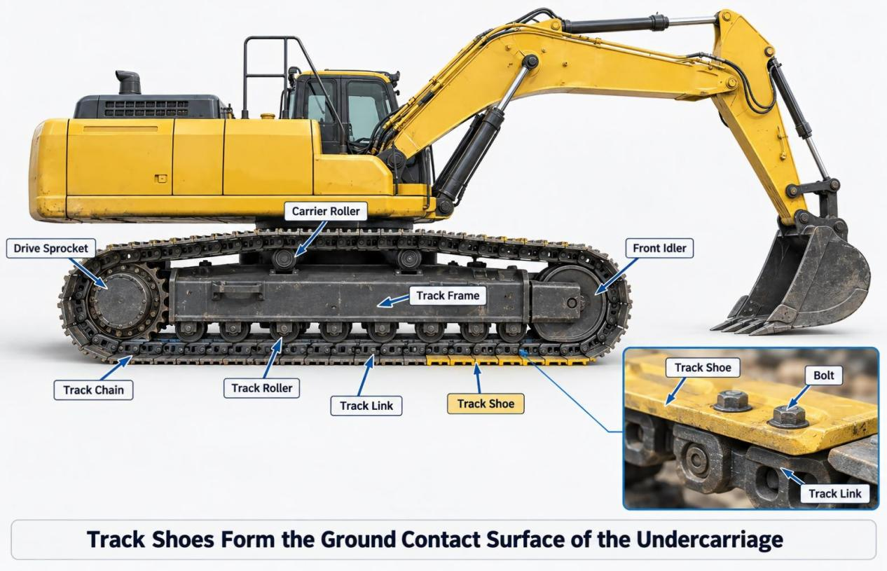 excavator track shoes-2 excavator track shoes-2