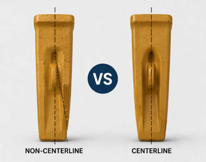 non-centerline ripper teeth and centerline ripper teeth non-centerline ripper teeth and centerline ripper teeth