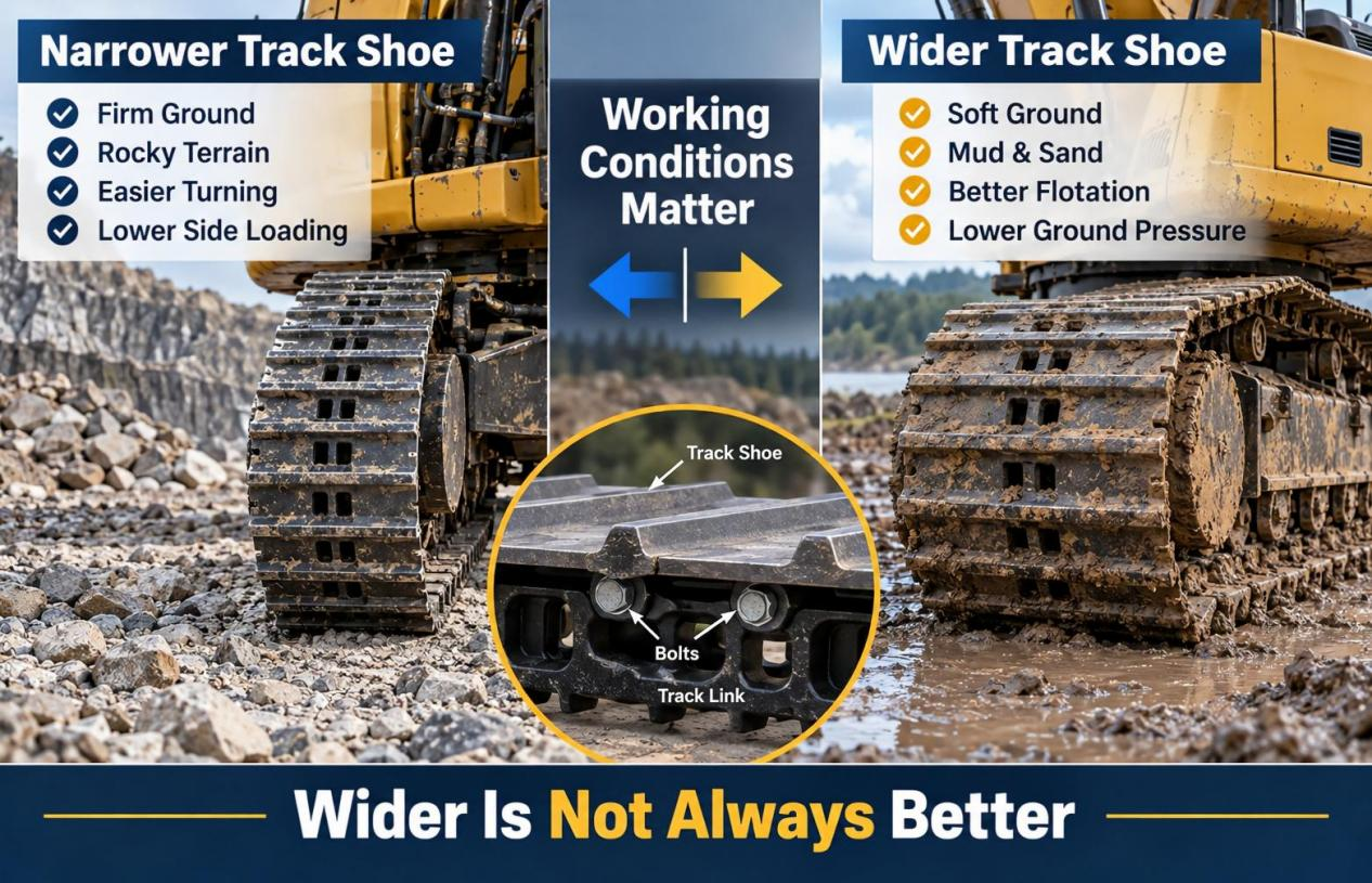 excavator track shoes-3 excavator track shoes-3