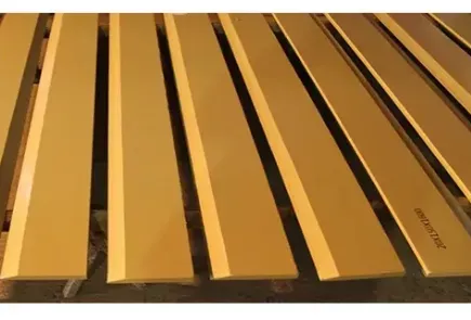 Excavator Cutting Edges Single Bevel Flat Blades