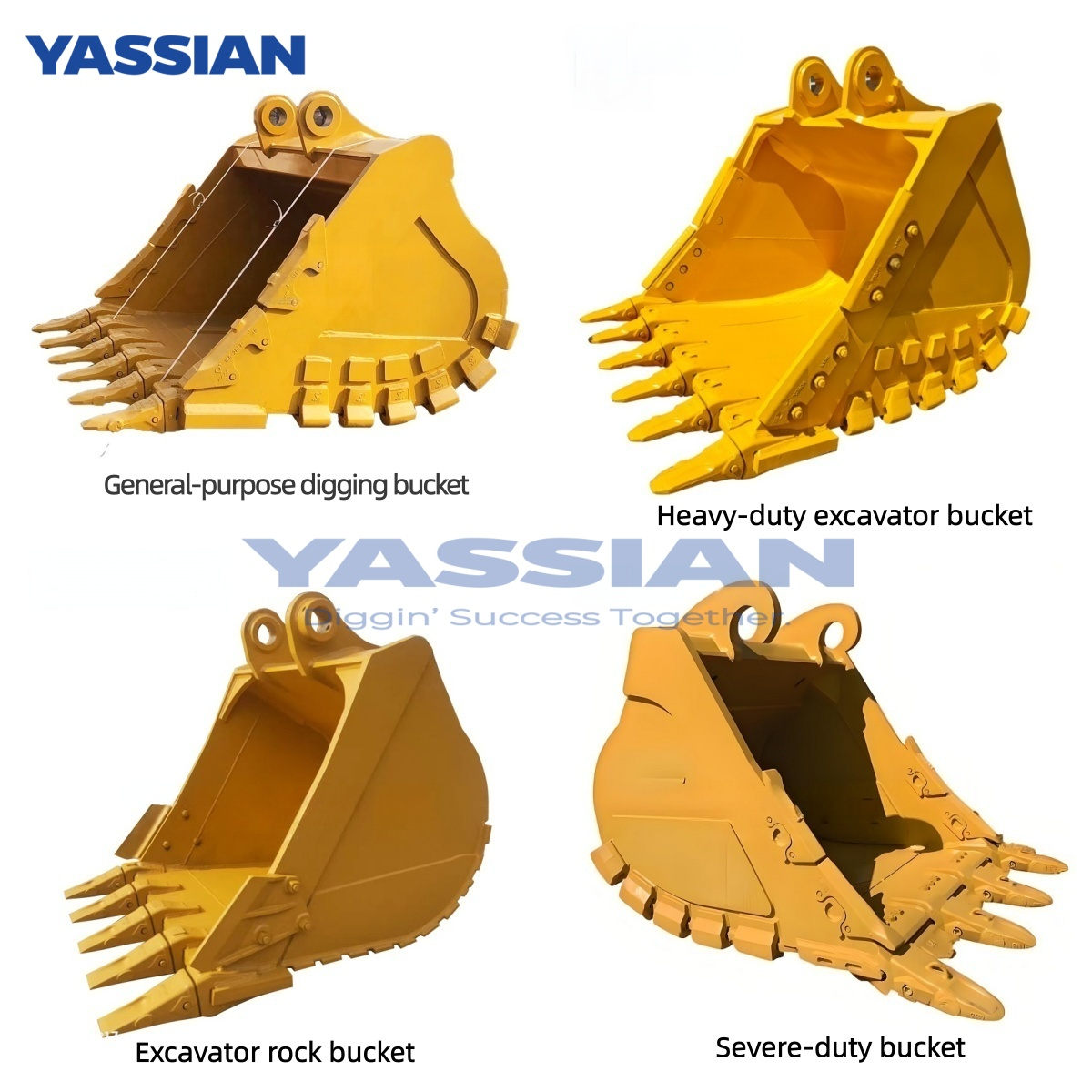 Heavy-Duty vs Rock vs Severe-Duty Excavator Buckets Heavy-Duty vs Rock vs Severe-Duty Excavator Buckets