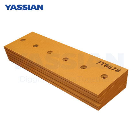 7T6678 DBF Cutting Edge 3ft with 6 Hole Double Bevel Flat Blades