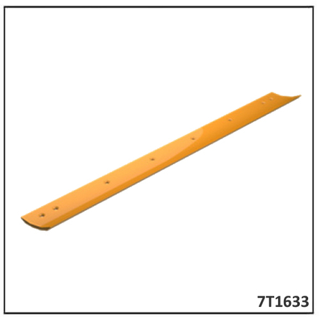 7T1633 Cat Style Curved Double Bevel Grader Blade