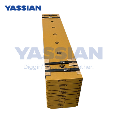 YASSIAN Ground Engaging Tools Cutting Edge 3G4282 Dozer Cutting Edge Double Bevel Flat Bulldozer Cutting Edge