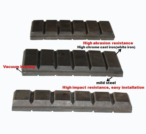 Domite Dual Wear Blocks for Wear and Impact Protection
