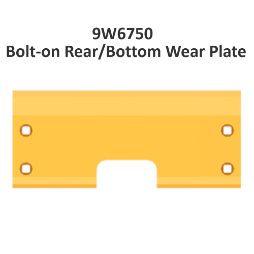 9W6750 CAT Rear Wear Plate