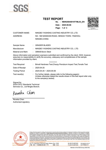 2025-SGS-Grader-blades(30MnB-Boron-Steel)