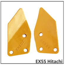 Hitachi Excavator Bucket Parts Side Cutter for EX55 - Buy Hitachi 