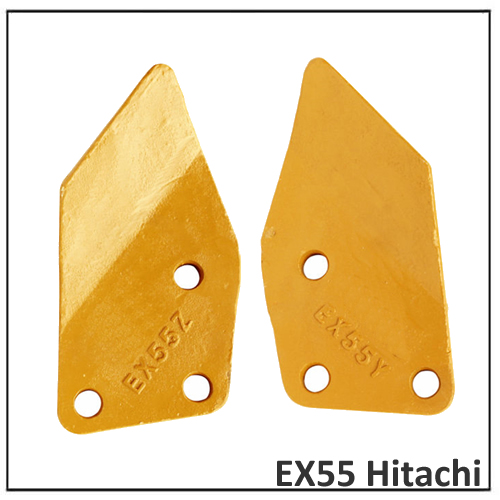 Hitachi Excavator Bucket Parts Side Cutter for EX55