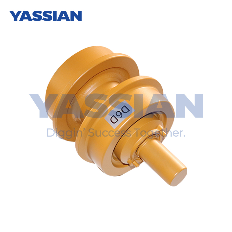 Top Carrier Roller Assy D6D Carrier Roller Dozer Undercarriage Parts 