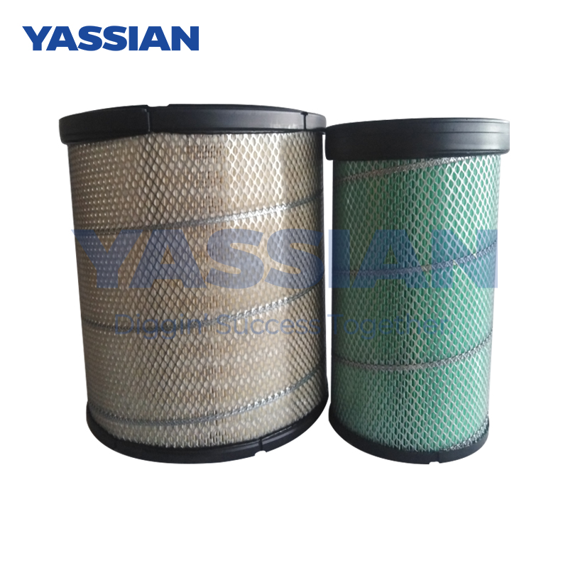 Diesel Fuel Filter 6I0273+6I0274 Excavators And Loaders Oil Filter Cartridges