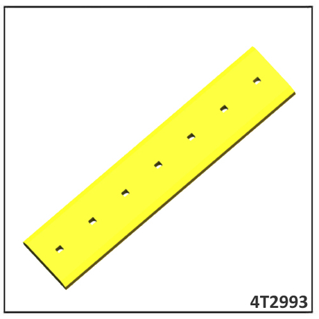 4T2993 Caterpillar Wheel Dozer 834G D7G Blade Cutting Edge