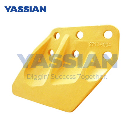 2713-6034 Side Cutter DoosanSolar S-290 S-340 S-300 Alloy Steel Excavators Carbon Side Cutter