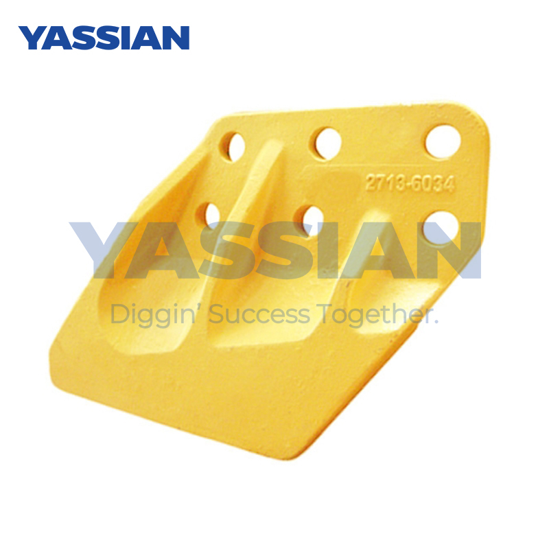 2713-6034 Side Cutter DoosanSolar S-290 S-340 S-300 Alloy Steel Excavators Carbon Side Cutter