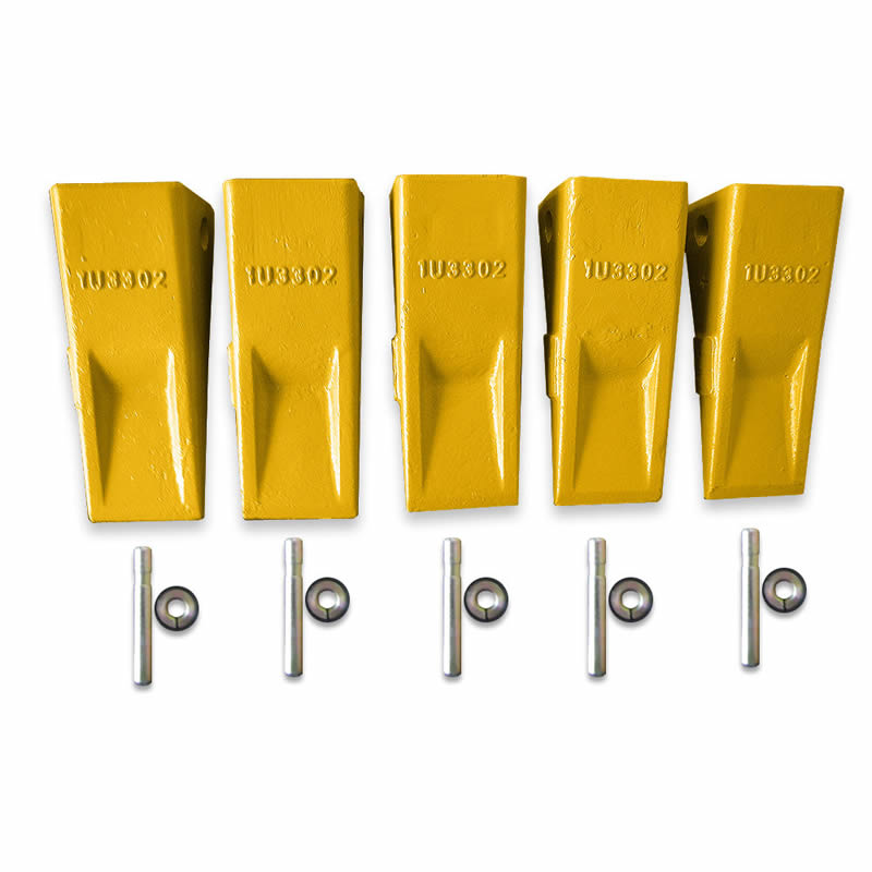 Aftermarket Bucket Teeth Kit – 1U3302 Teeth, 9J2308 Pins & 5/8E6259 Retainer – Fits Caterpillar J300