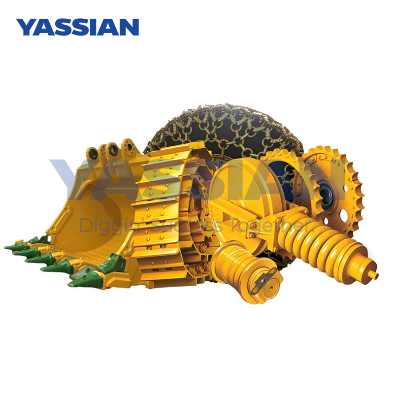 R60 Track Link Undercarriage Spare Parts 133kg Track Chain for Bulldozer