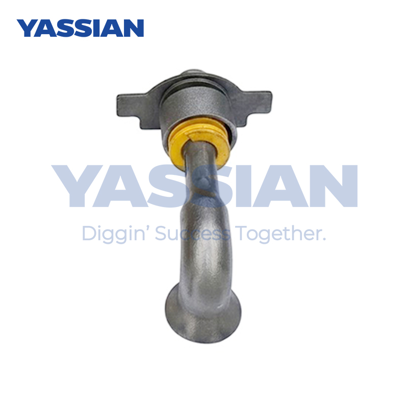 SFA125J6 Curved Bucket Tooth Lock Pin Assembly | Excavator Tooth Retainer Lock Pin with Washer & Nut