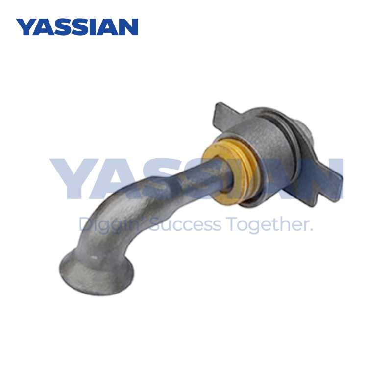 SFA125J6 Curved Bucket Tooth Lock Pin Assembly | Excavator Tooth Retainer Lock Pin with Washer & Nut