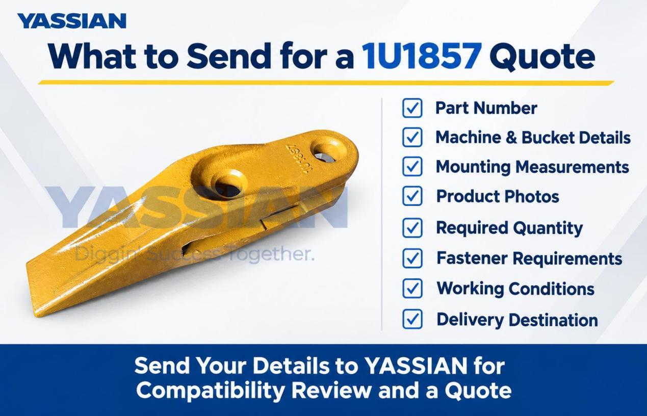 YASSIAN 1U1857 Replacement Bucket 