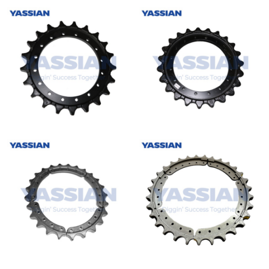 Excavator Drive Sprocket types