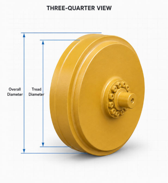Excavator Idler-2